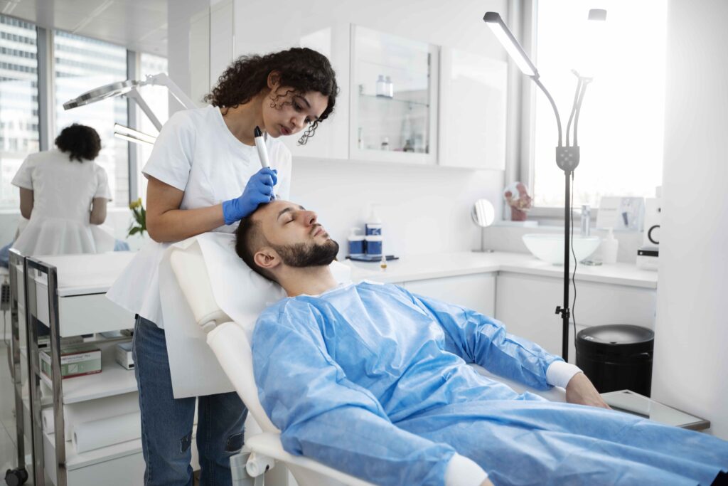 Multispeciality hospital with dermatology department