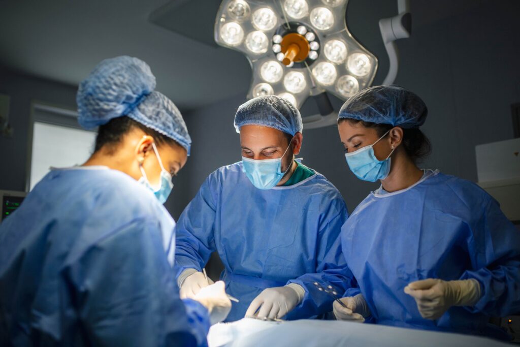 doctors in operation theater