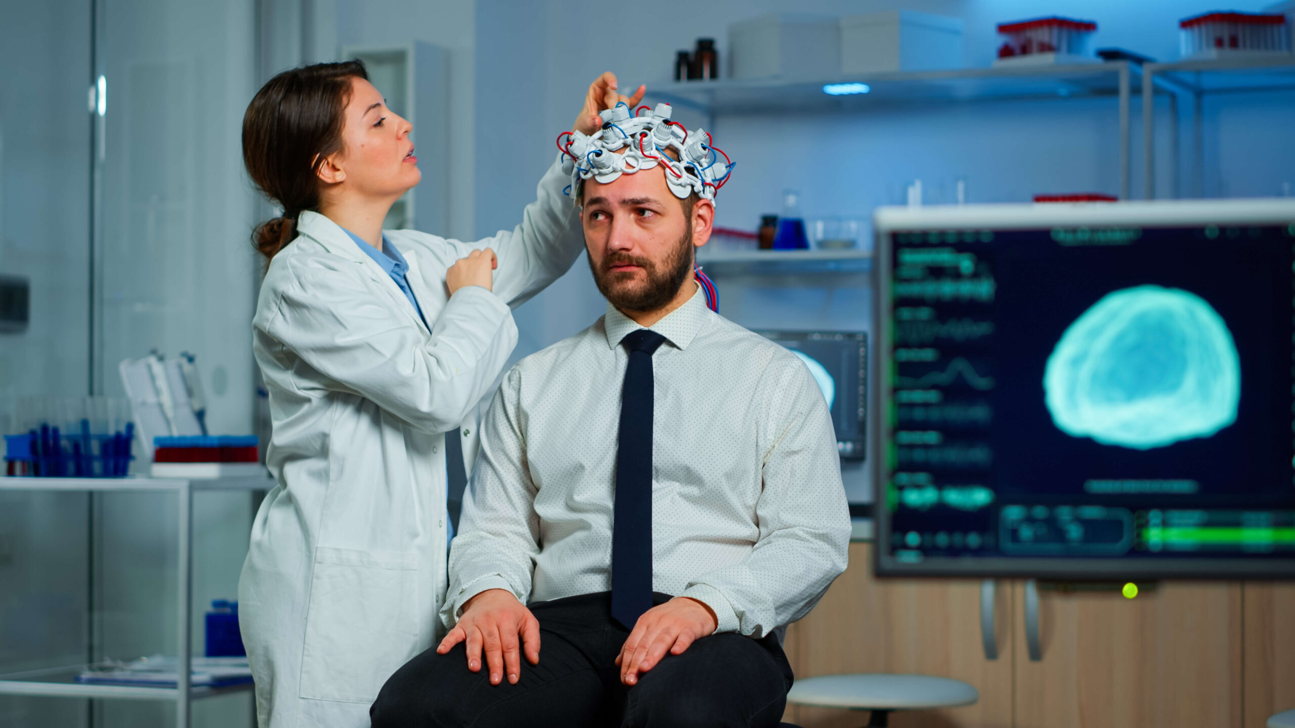 Multispeciality hospital with neurology department