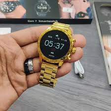 Fossil Gen 7 classic metal smartwatch – smart watches for men with Google Wear OS