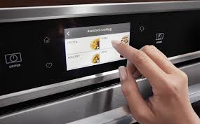 Compact smart kitchen setup with cooking assistant